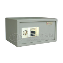 China mini safes manufacturer smart hotel safe deposit box with key lock